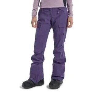 Burton Women’s S XXL GTX Gloria Snow Pant Purple Violet Halo Ski Snowboard